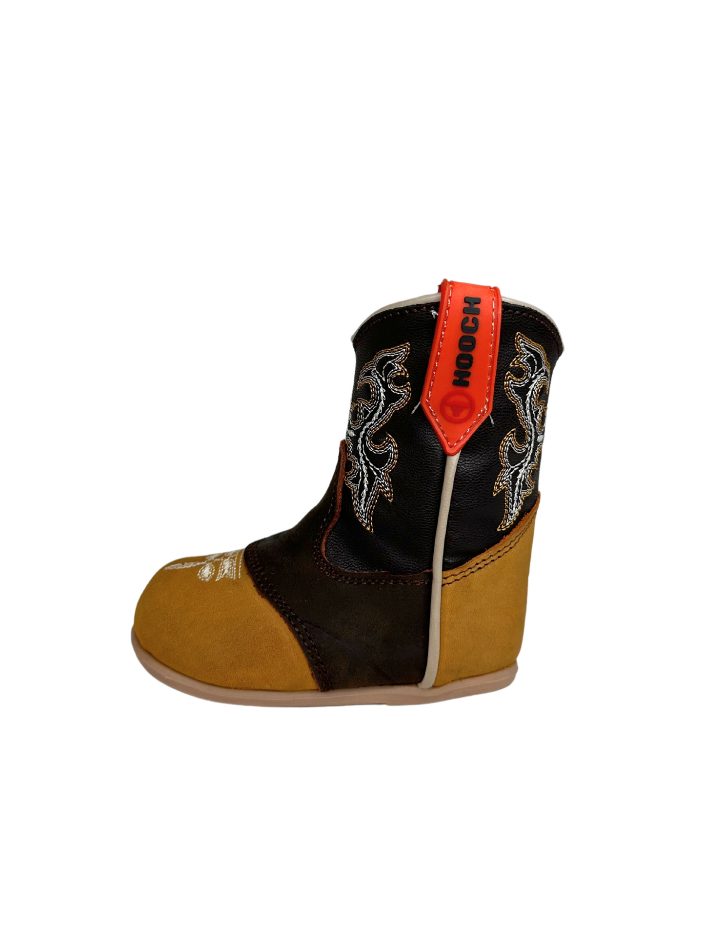 Hooch Toddler Brown Two Toned Boot