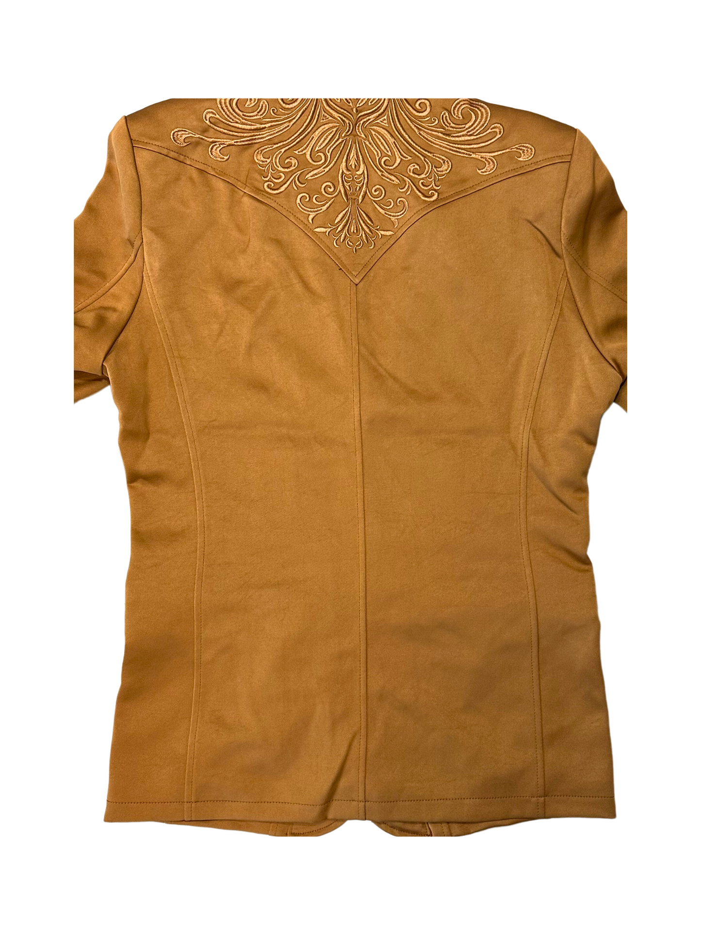 Men's Gold Embroided Blazer