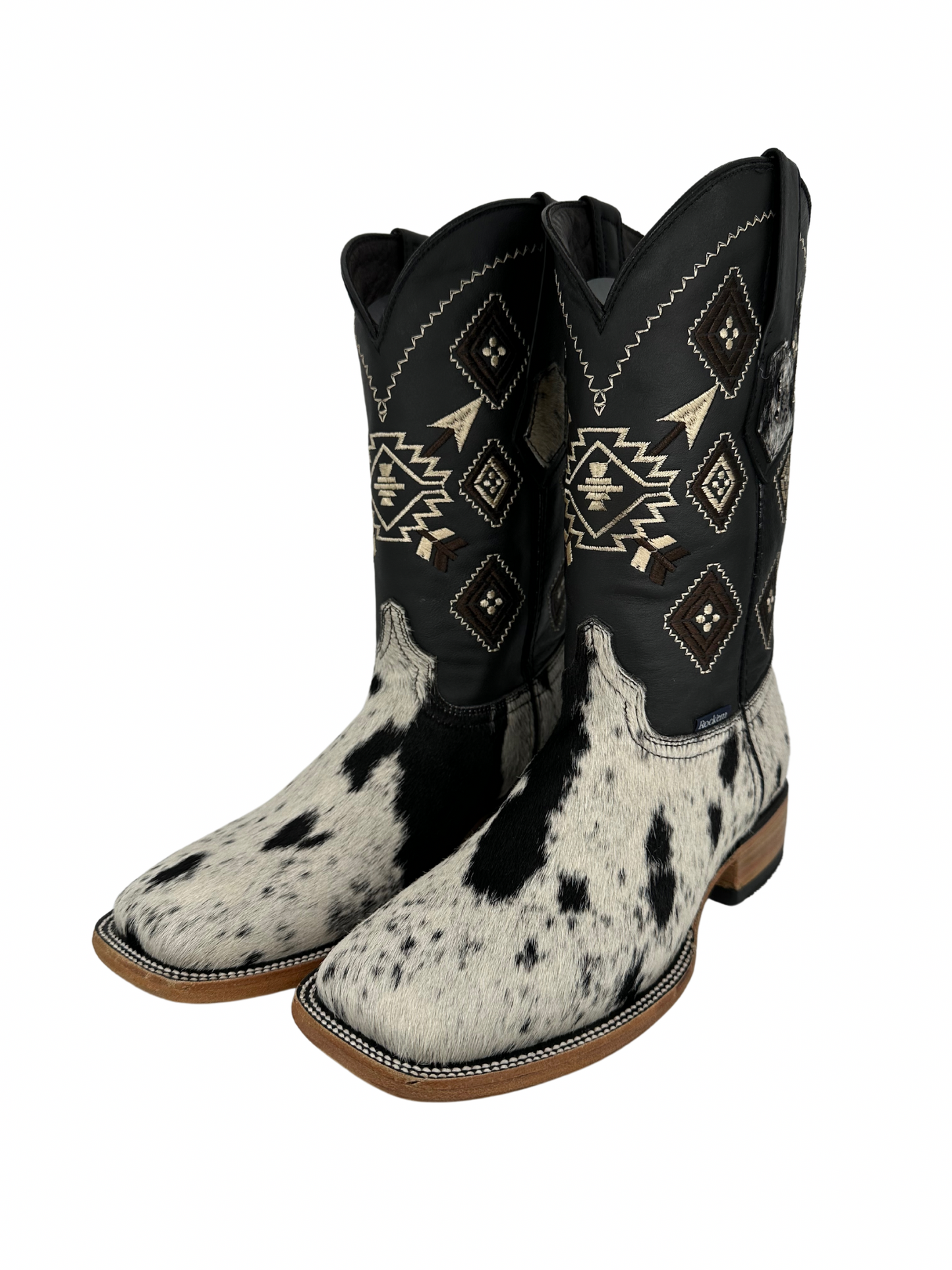 Rock'em Men's Cow Hair Boots Size 7.5 *AS SEEN ON IMAGE*