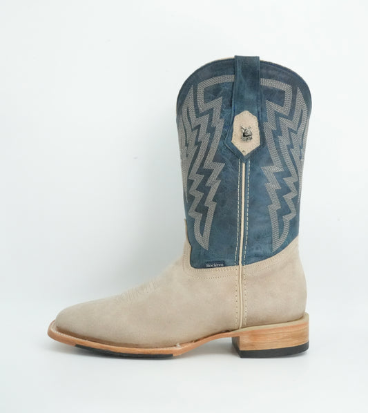 Rock'em Men's Roughout Sand Wide Square Toe Boot