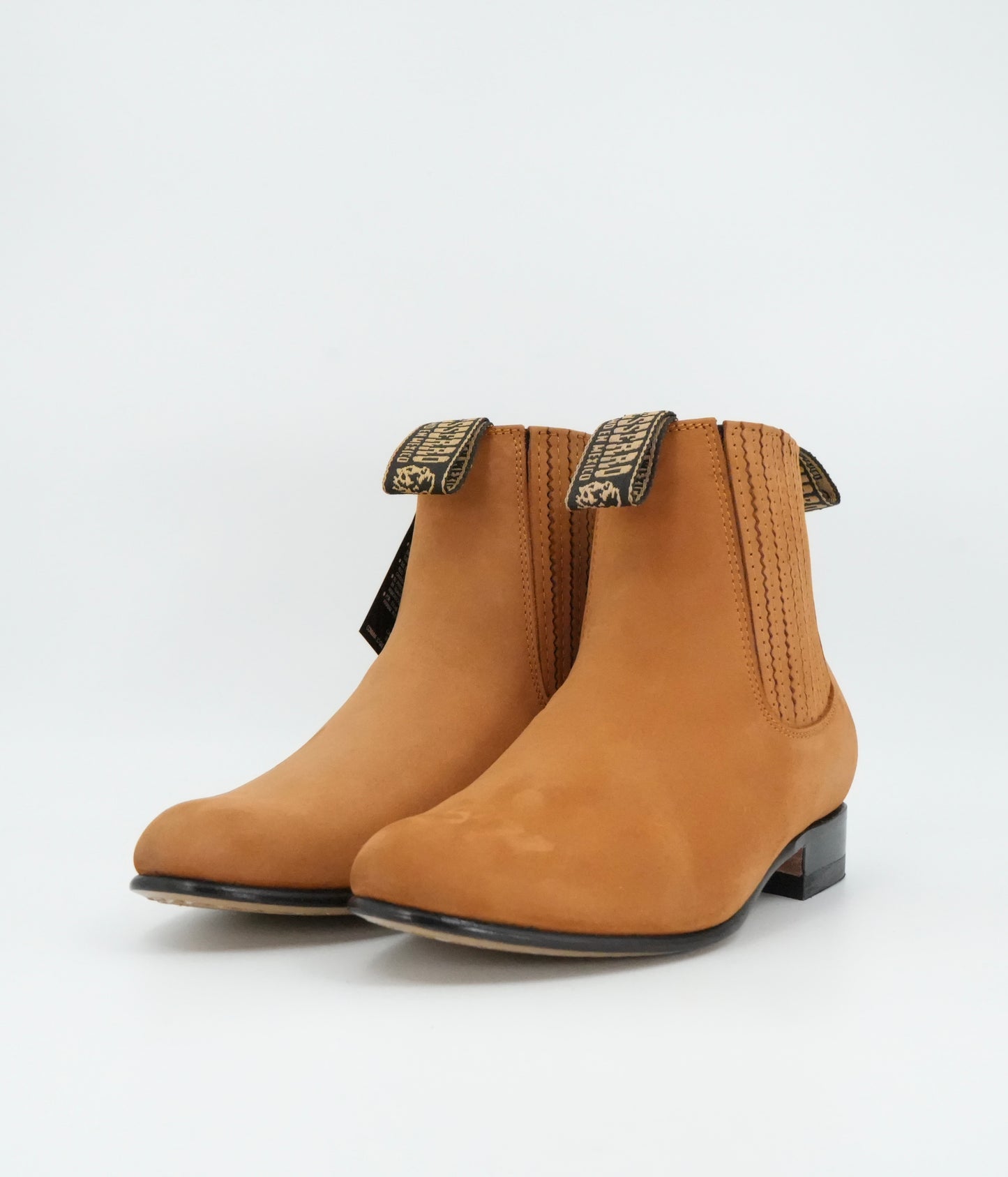 Besserro Kid's Nobuck Charro Short Boot - Shedron