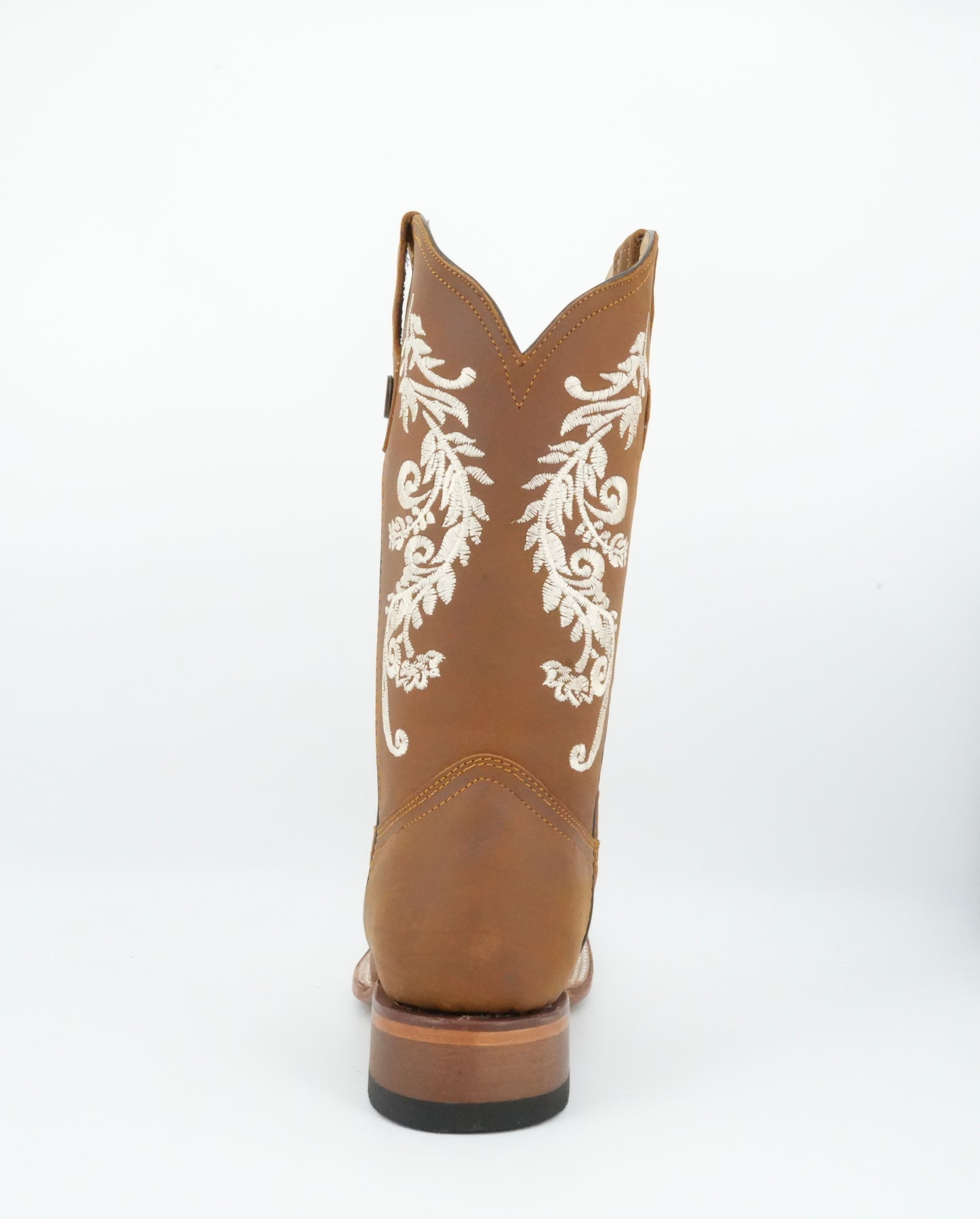 Hooch Boots Women's Honey Crazy Wide Square Toe Boot