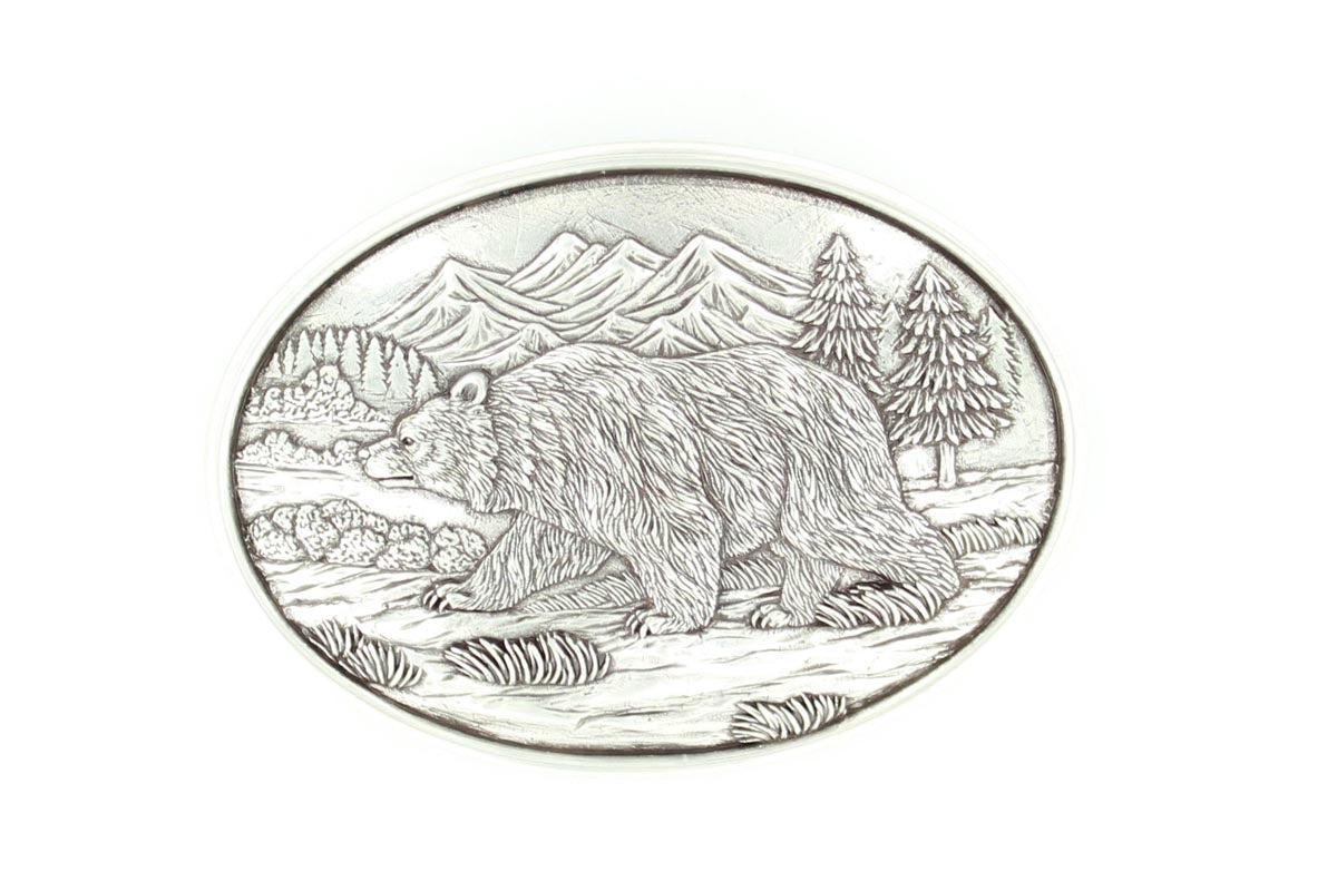 Nocona Bear Buckle