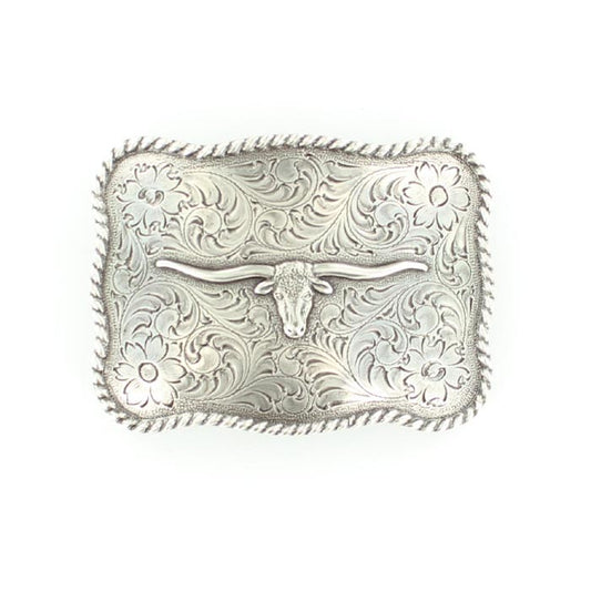 Nocona Longhorn Embossed Buckle