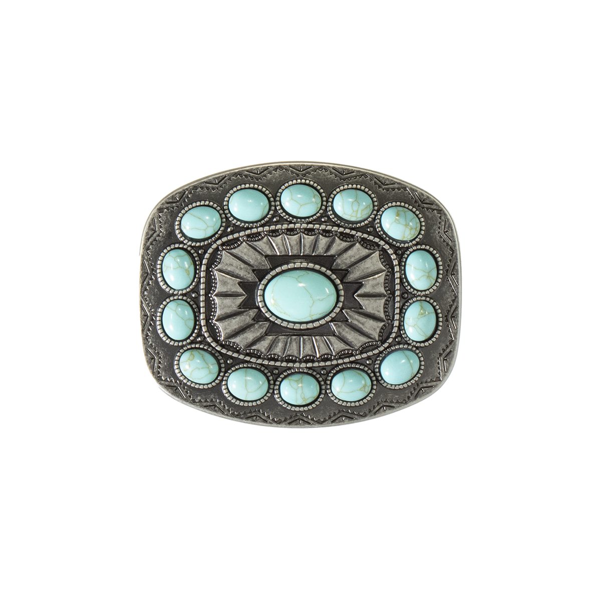 Blazin Roxx Turquoise Stone Buckle