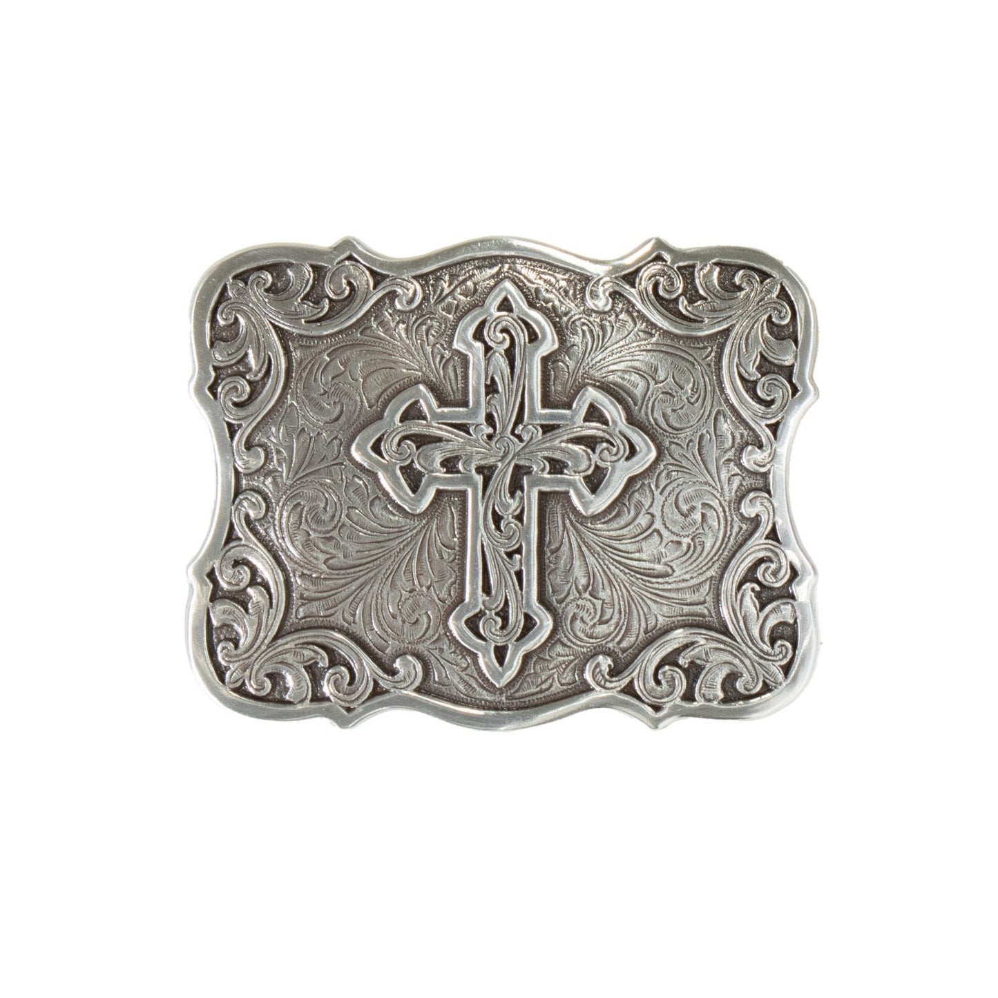 Blazin Roxx Cross Embroided Large Buckle