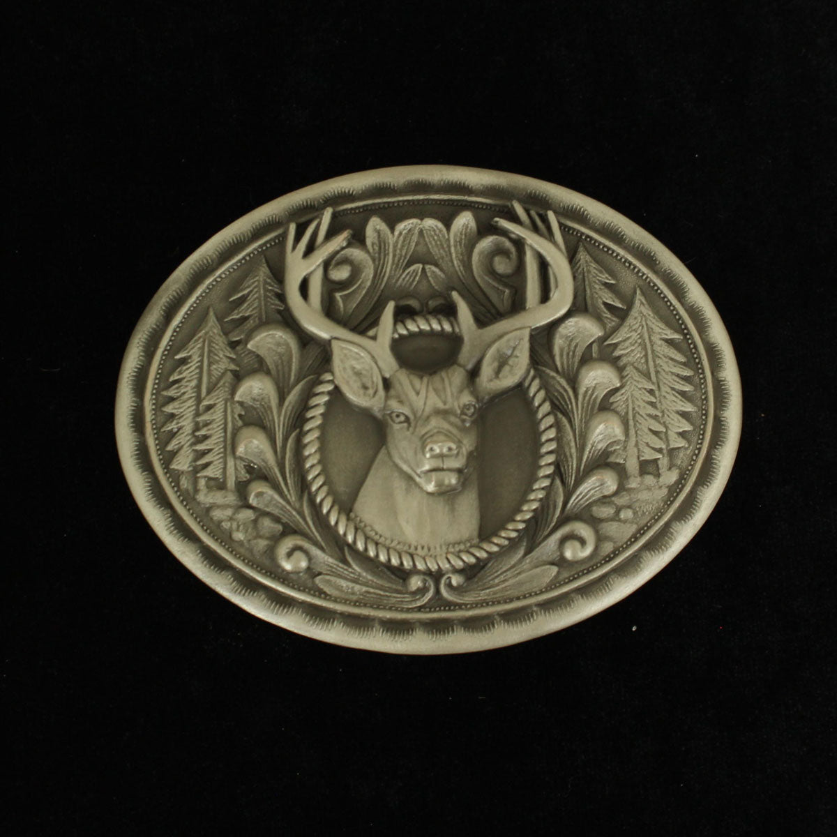 Nocona Deer Forest Buckle