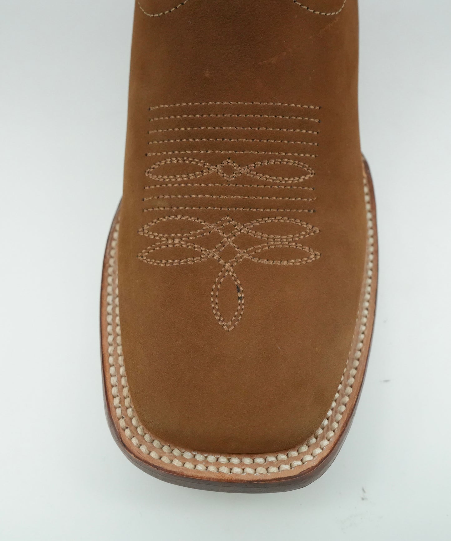 Wild West Botas Nobuk Chedron con punta cuadrada para mujer