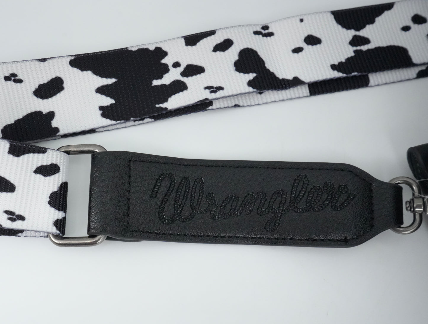Wrangler Cow Print Concealed Carry Tote/Crossbody - Black
