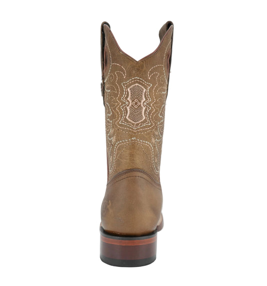 Wild West Men's Rage Honey Wide Square Toe Rage Boot