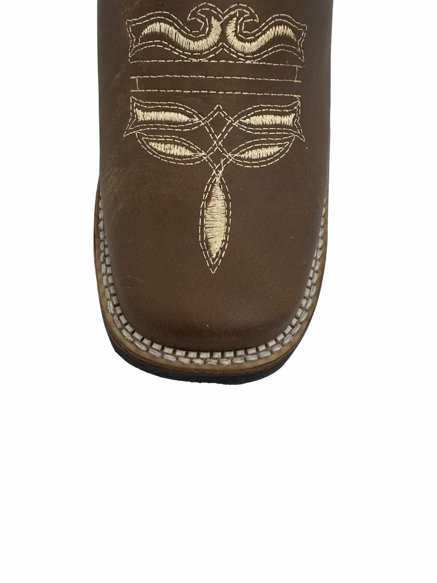 Chaparral Women's Paja Floral Square Toe Leather Boot