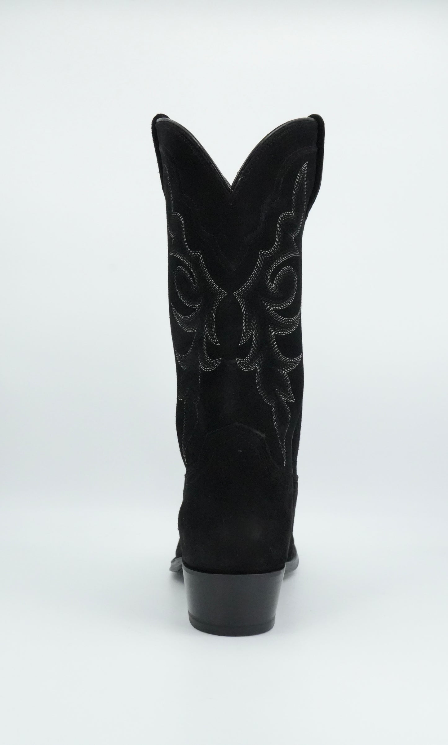 Tony Lama Men's Plano Black Suede Round Toe