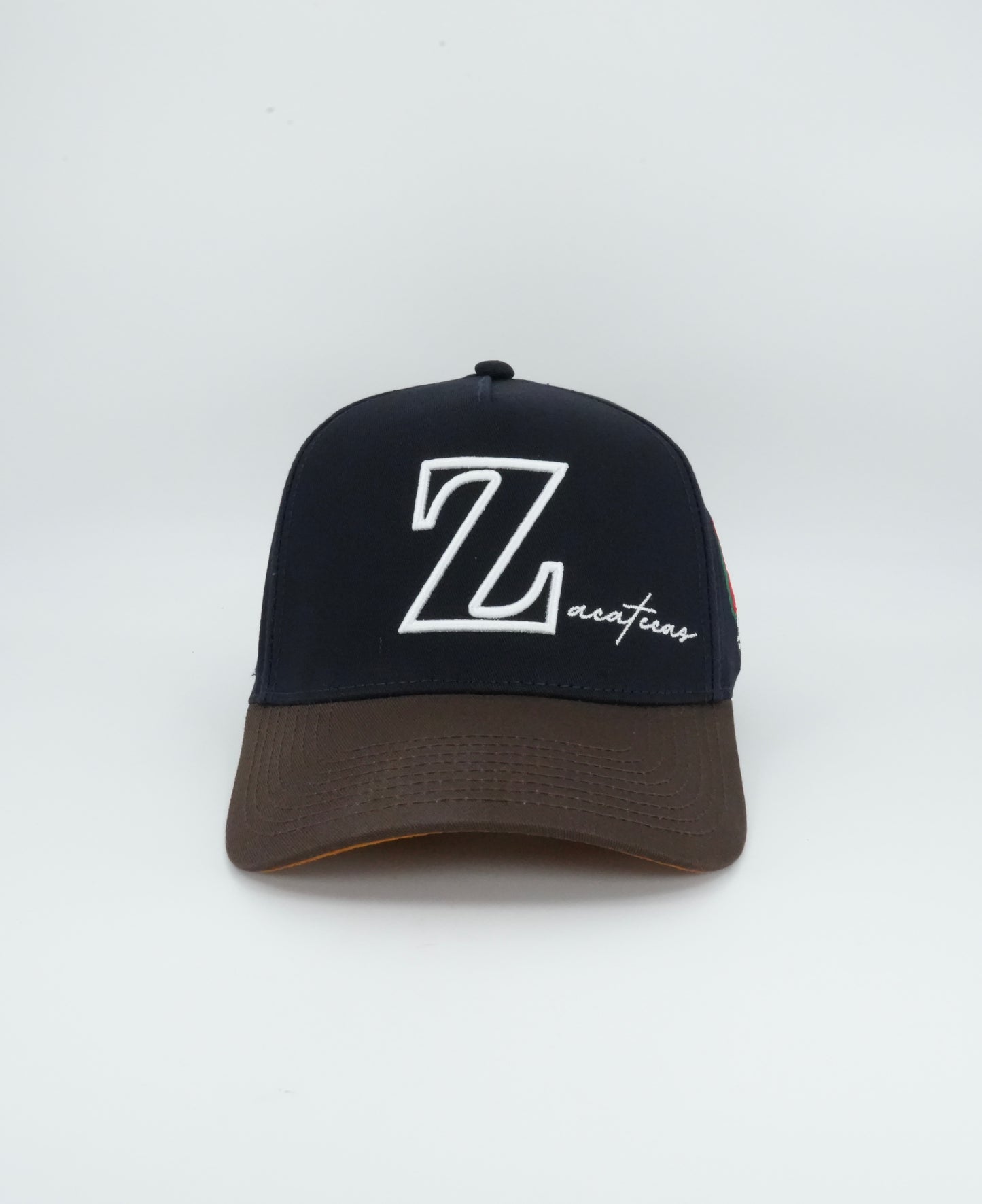 45 Letter Trucker Cap Navy-Chocolate