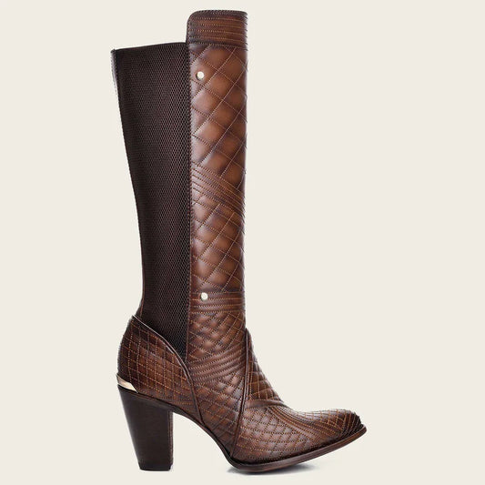 Cuadra Women's Embroided Honey Leather Boot
