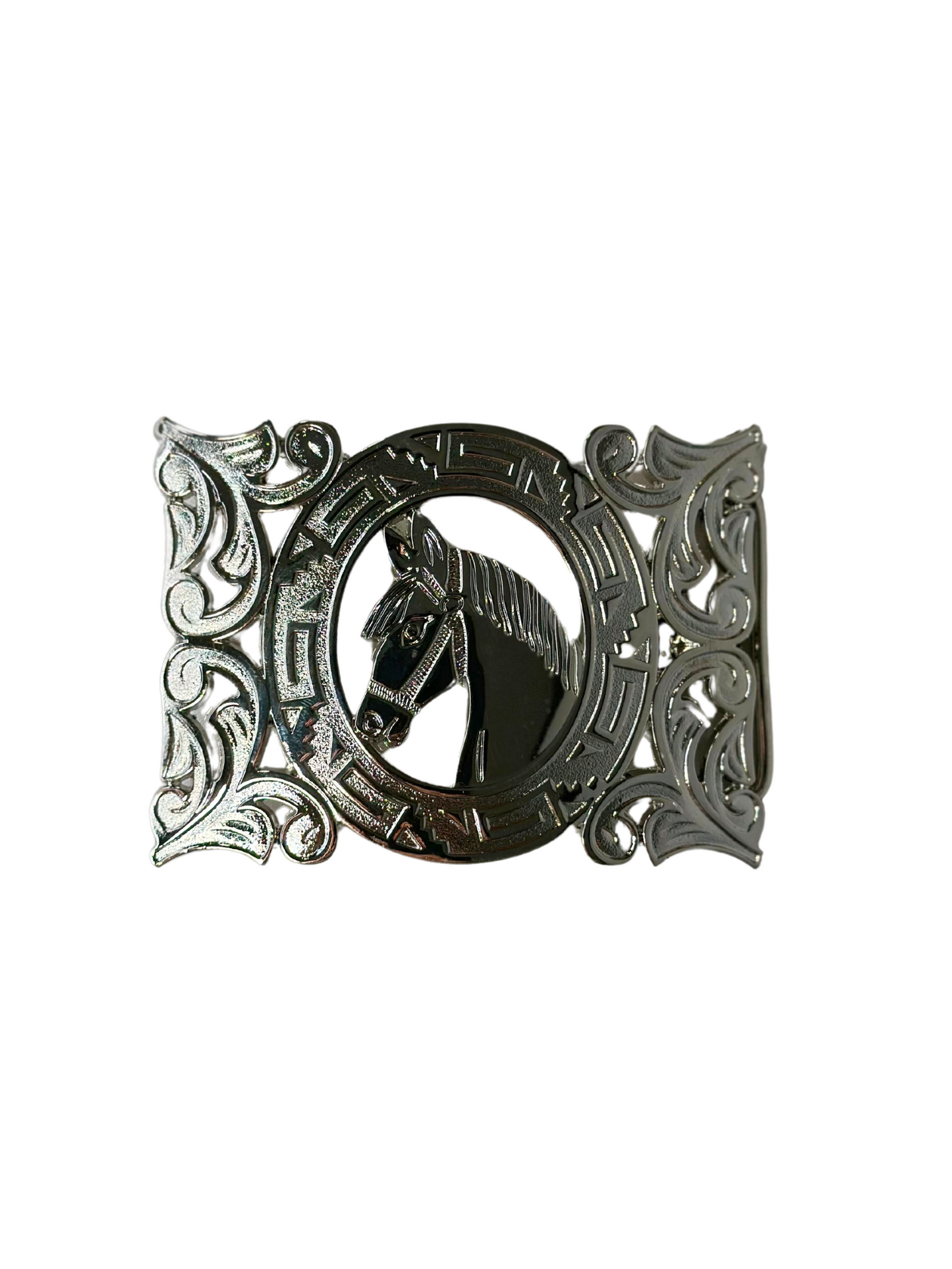 Horse Silver Buckle