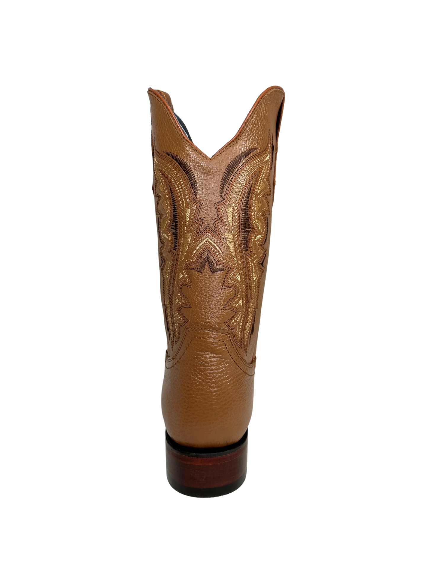 Los Angeles Honey Leather Square Toe Boot