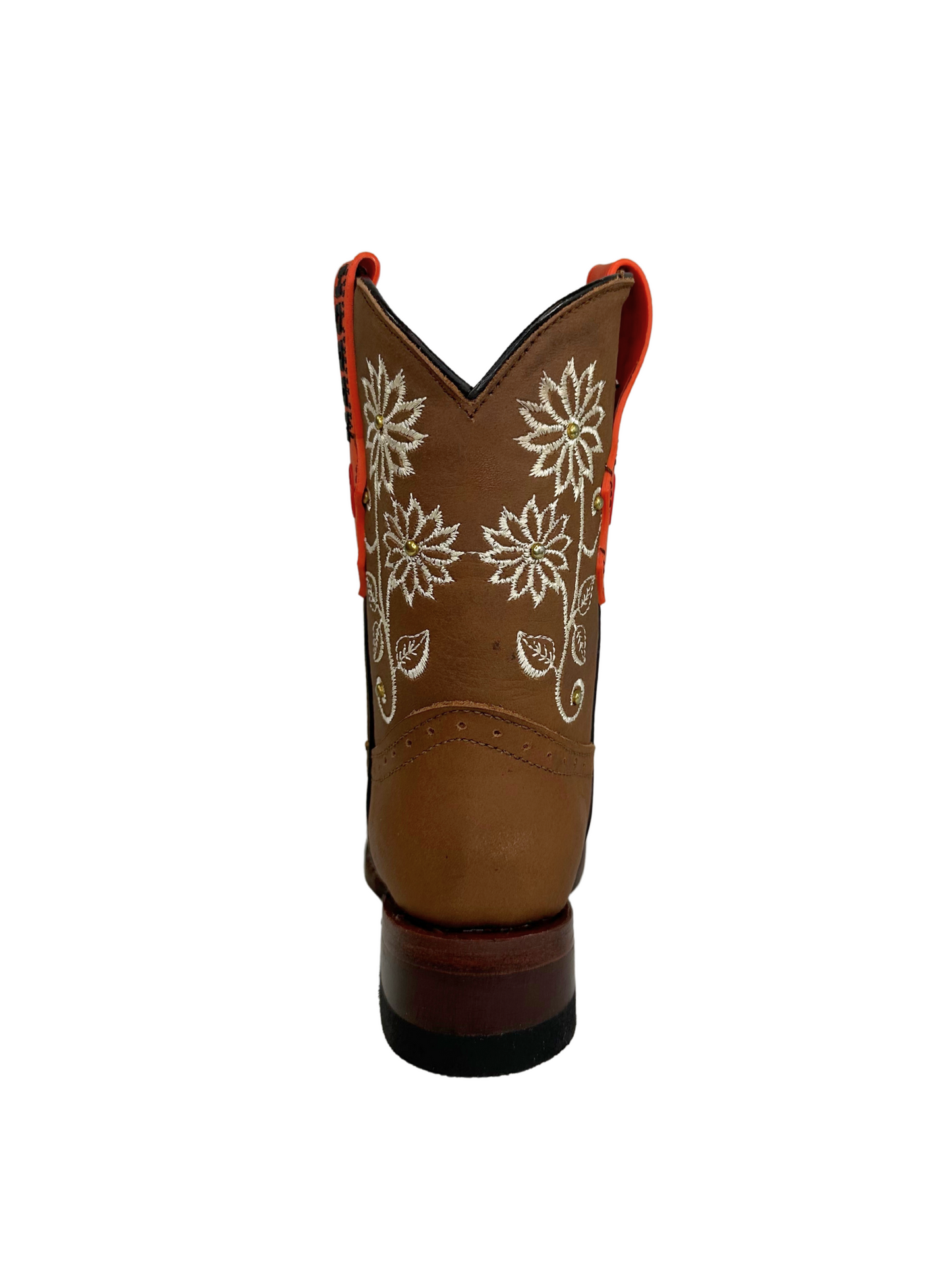 Hooch Girl's Tan Floral Beaded Boot