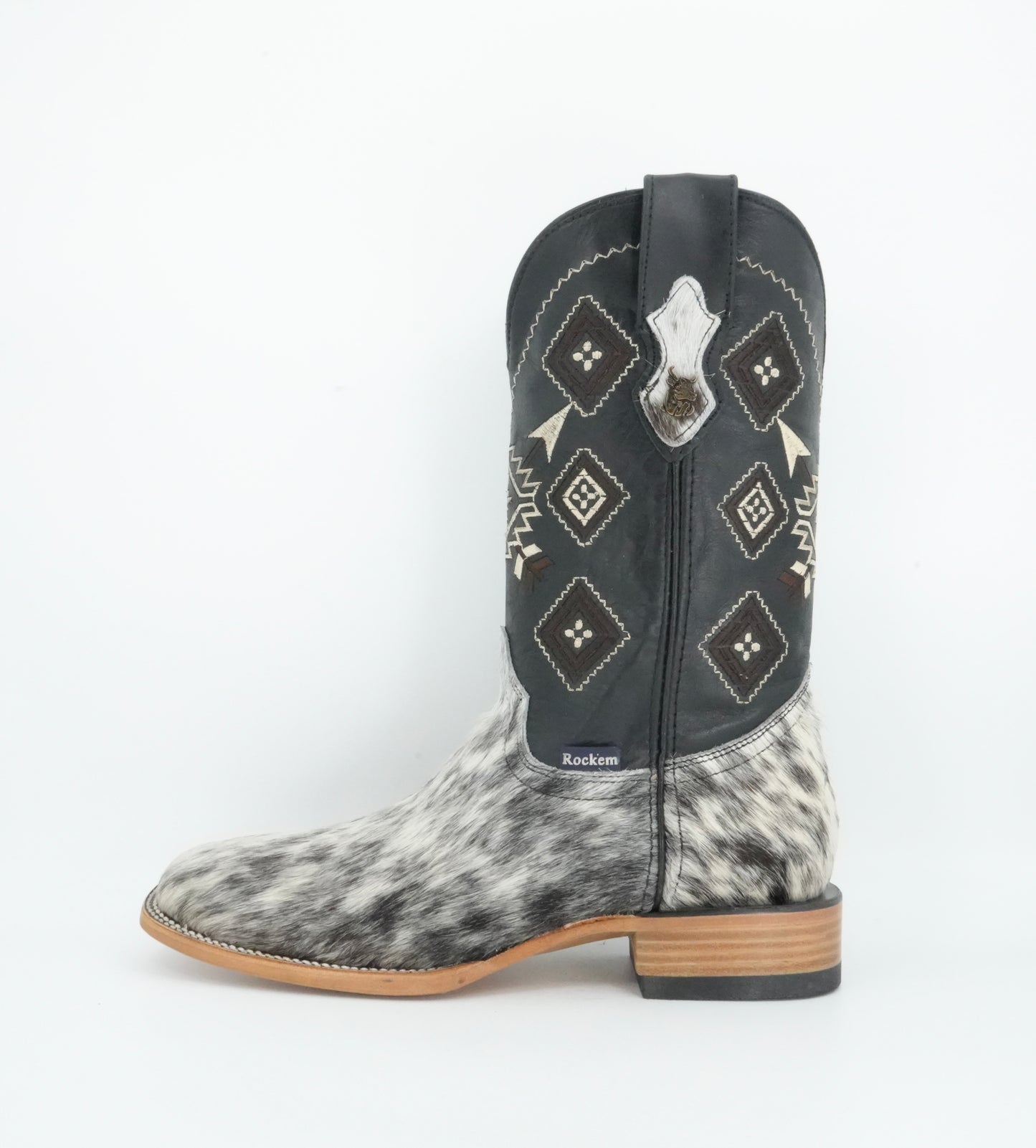 Rock'em Men's Cow Hair Boots Size 9 *AS SEEN ON IMAGE*