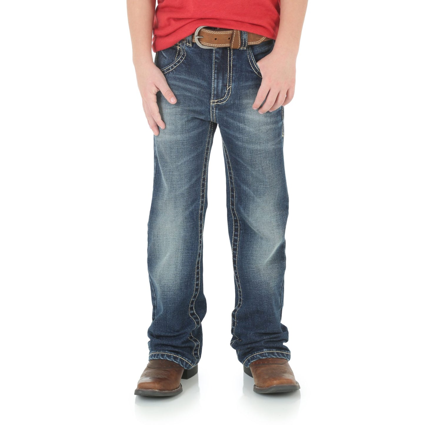 Vaqueros Midland ajustados con corte de bota vintage Wrangler 20x para niño (8-20)