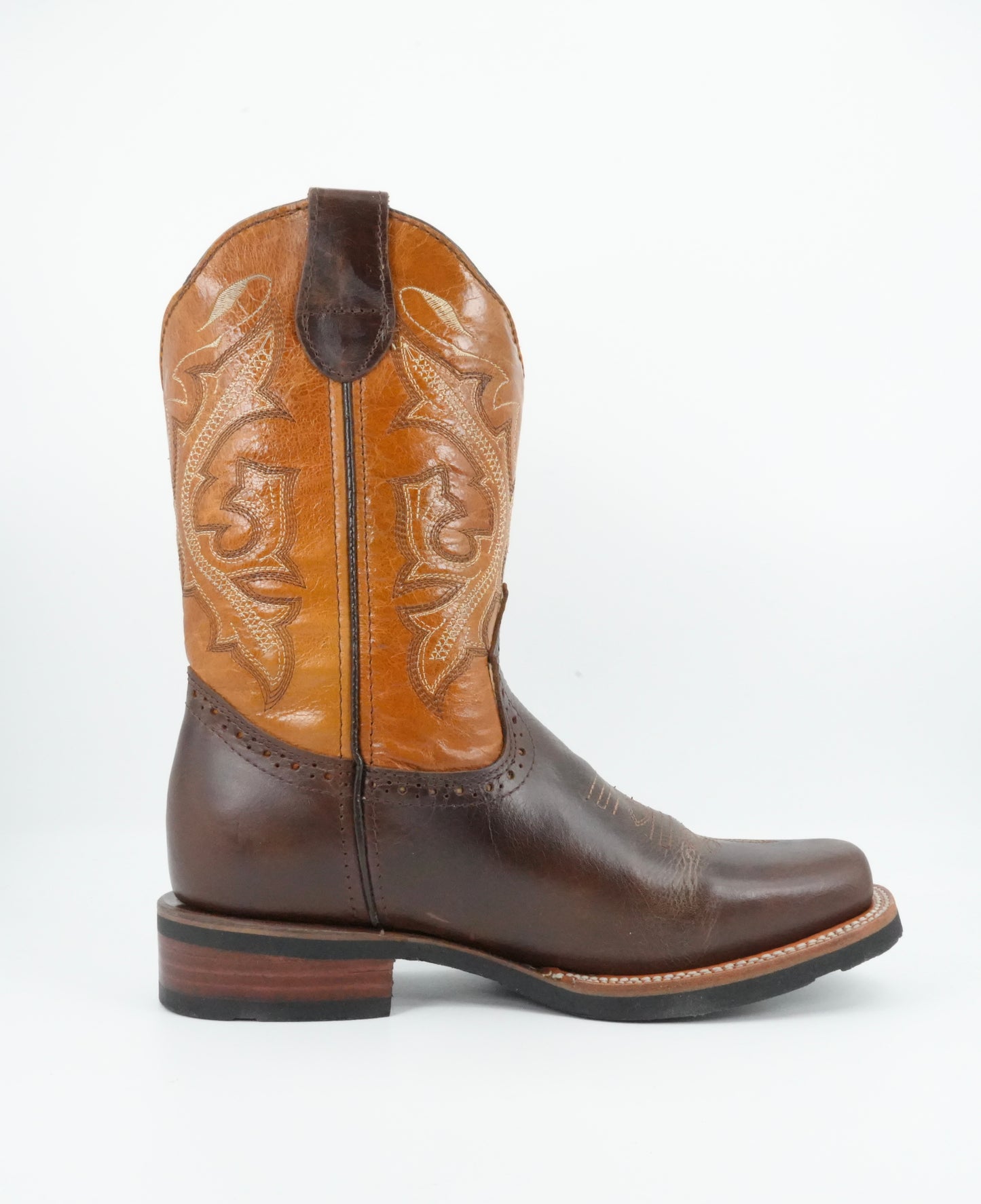 Golden Boots Men's Grasso Tang Wide Square Toe Boot