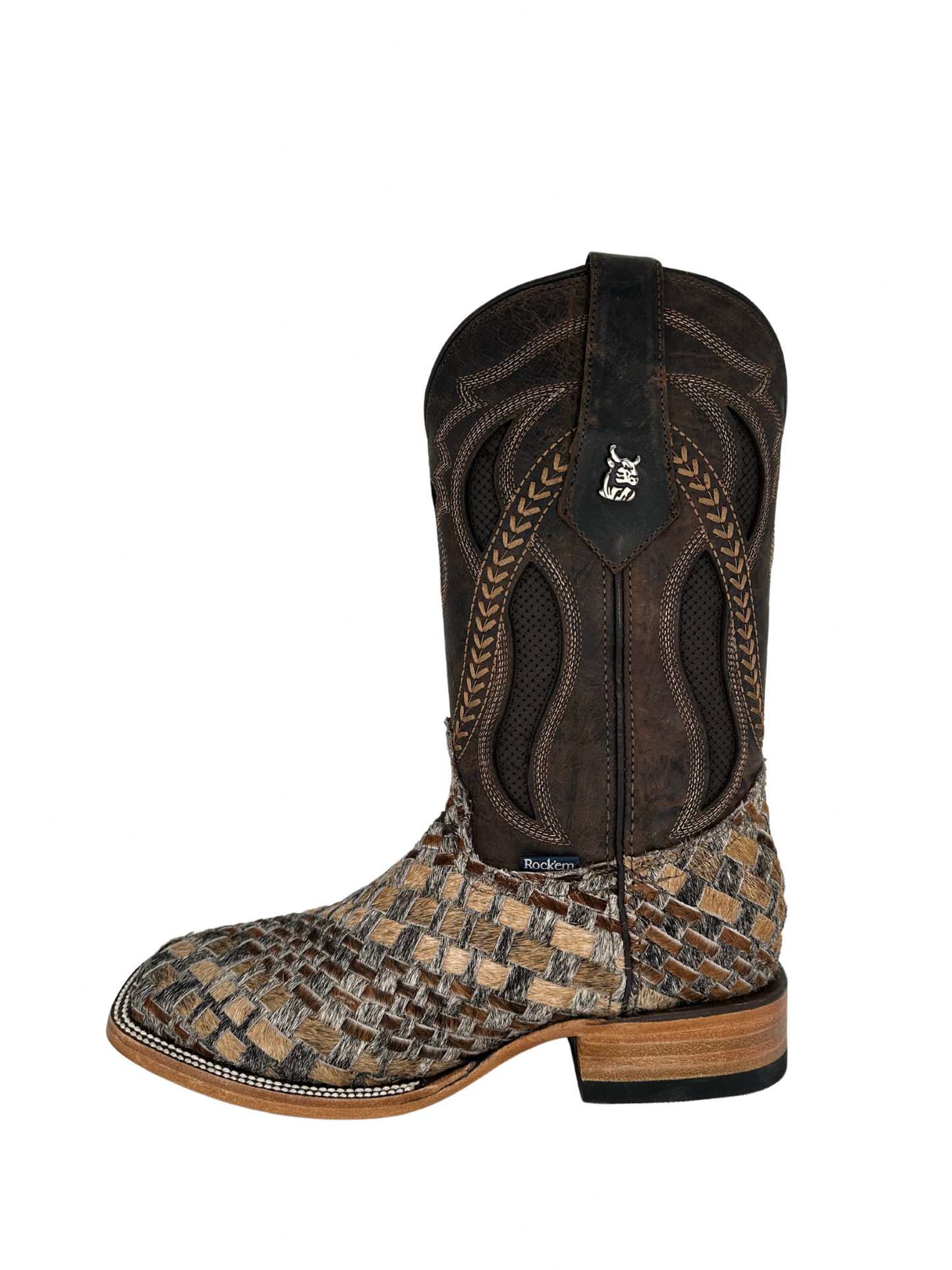 Rock'em Men's Petatillo Cow Hair Boots Size 6 *AS SEEN ON IMAGE*