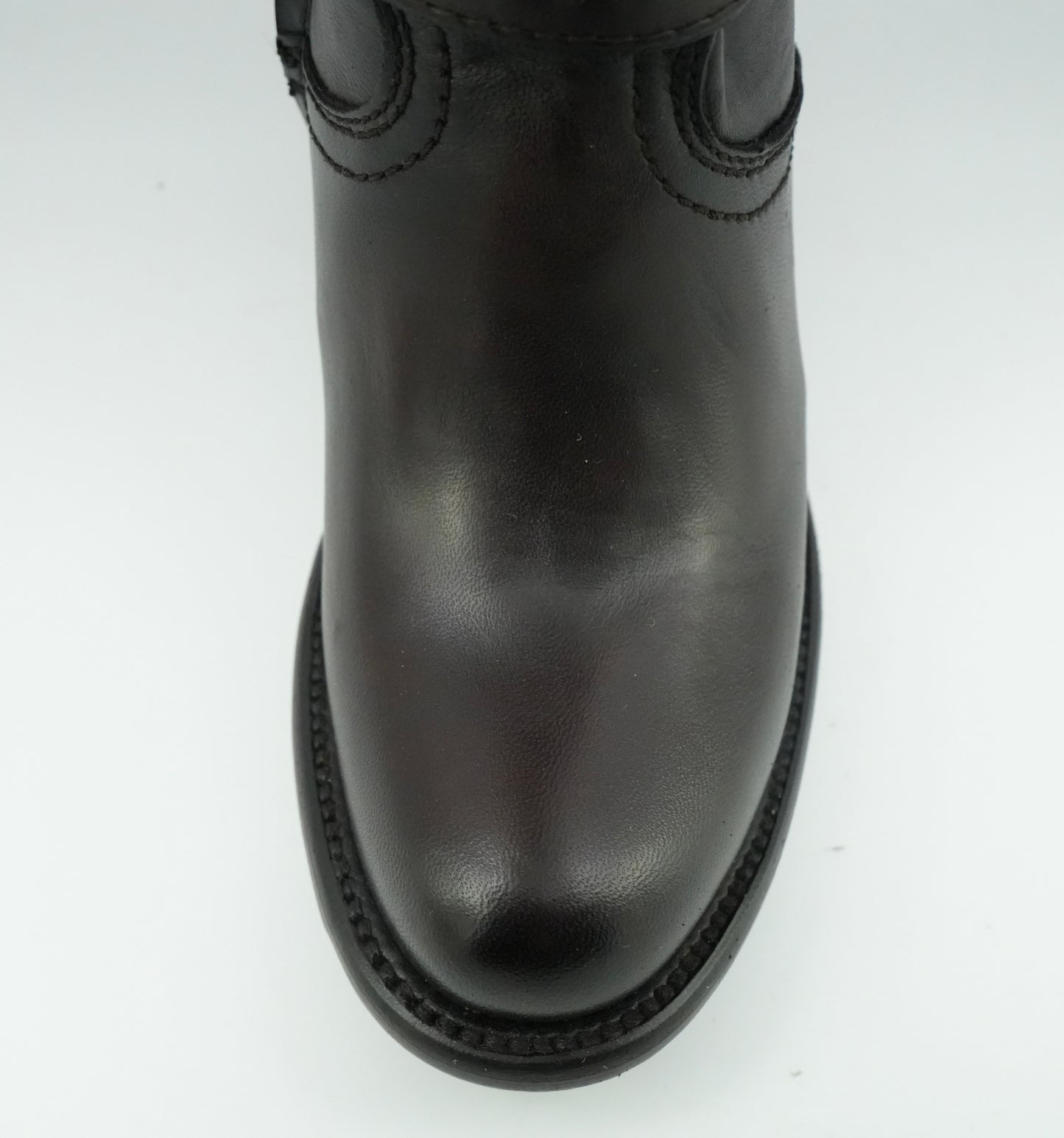 Los Altos Women’s Tiffany Chocolate High Top Oval Toe Boot