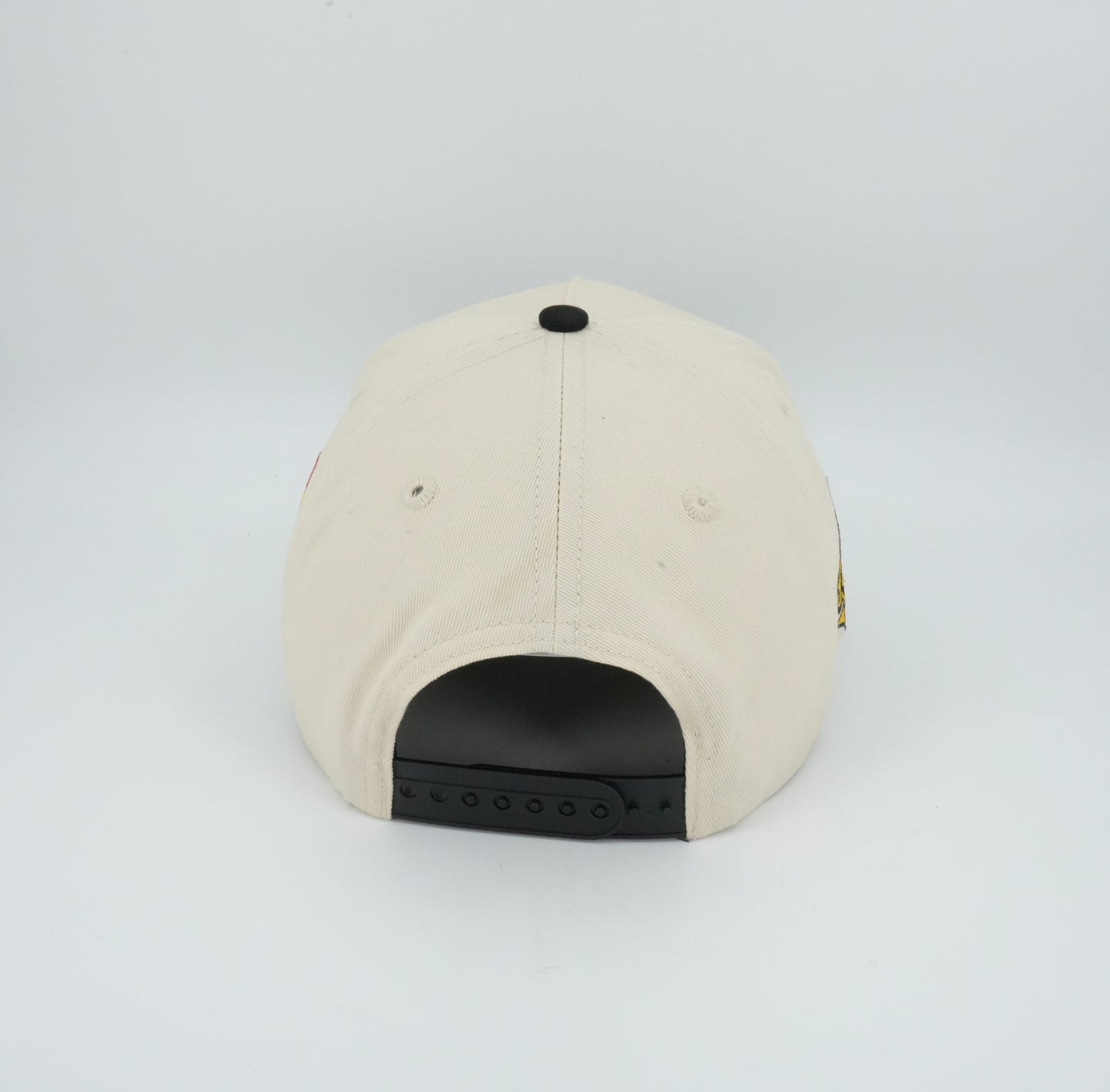 45 Cursive Trucker Cap Beige-Black
