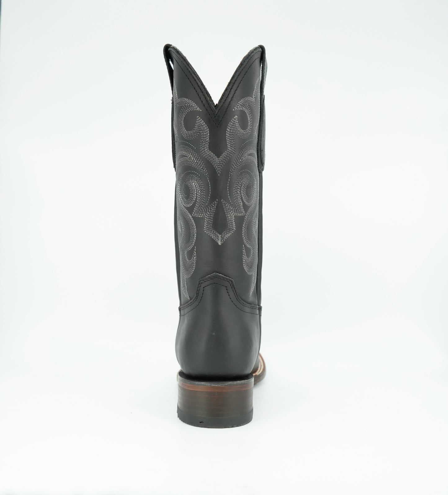 Vaquero Signature Women’s Black Grasso Wide Square Toe Boot