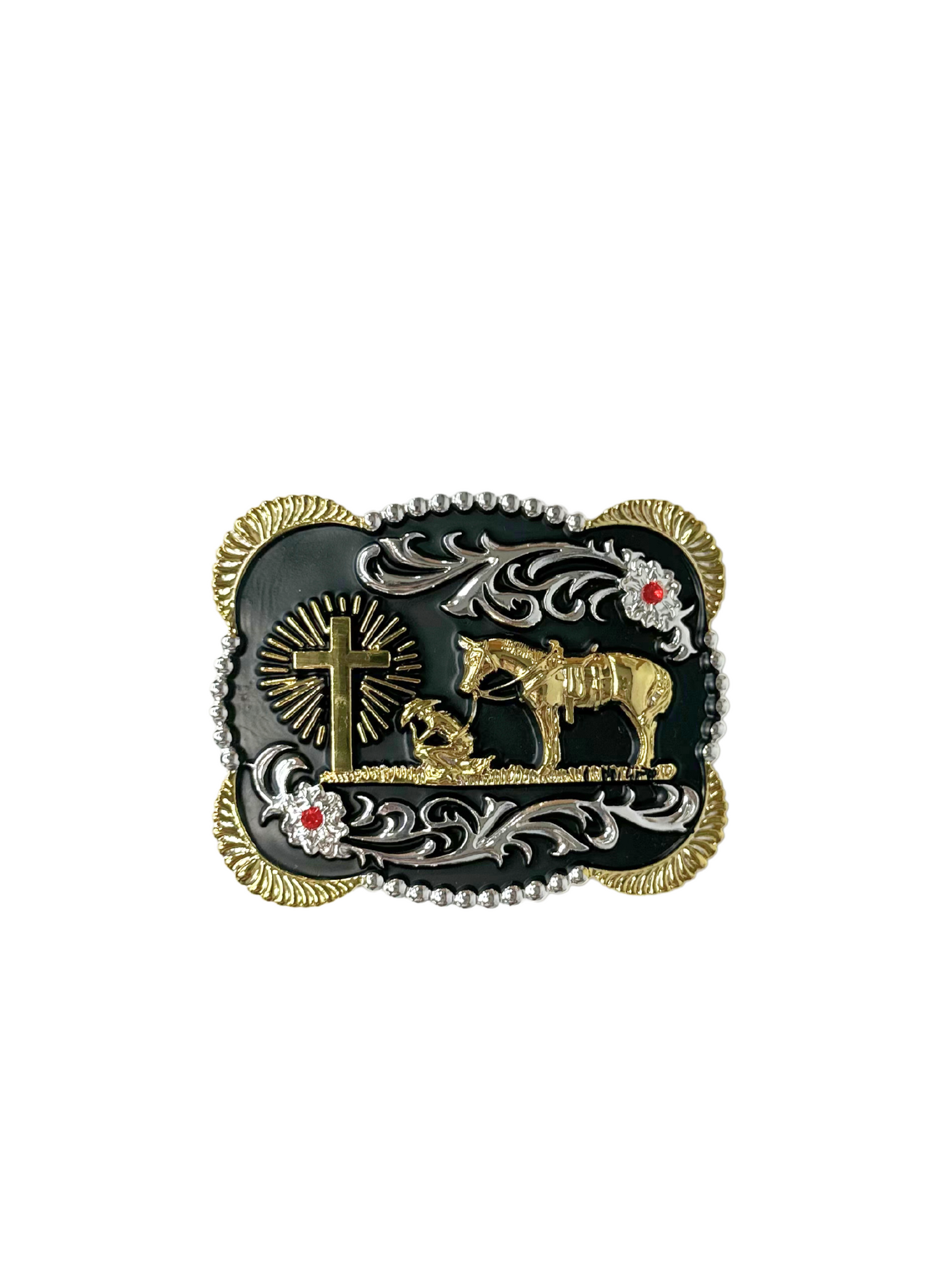 Western Buckle - Black