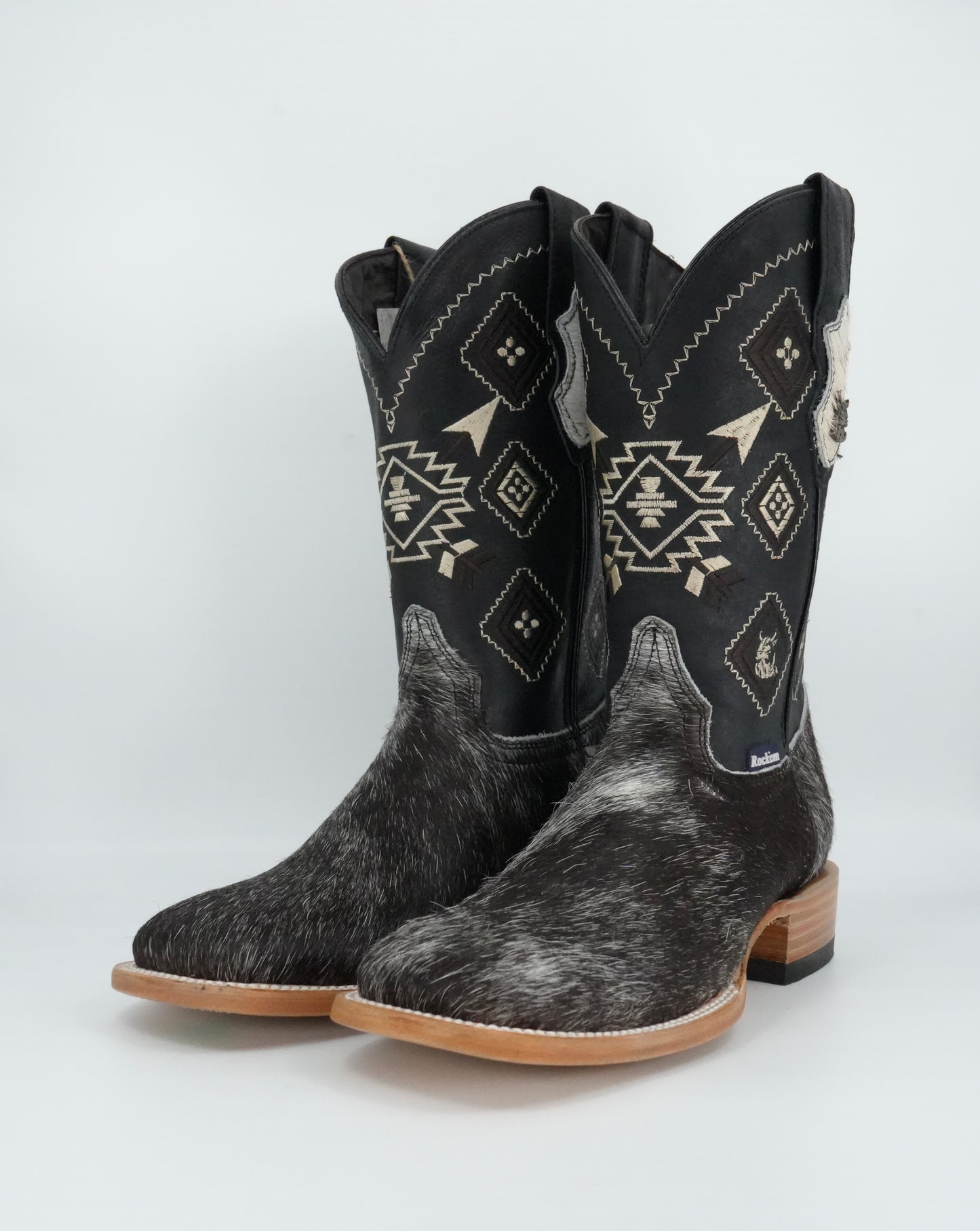 Rock'em Men's Cow Hair Boots Size 7.5 *AS SEEN ON IMAGE*
