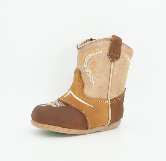 Quincy Infant / Toddler Crazy Tang-Brown Boot
