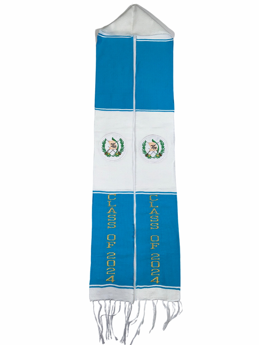Graduation Stole Class of 2024 Serape Guatemala