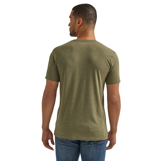 Wrangler Men's Kabel Logo Sage T-Shirt