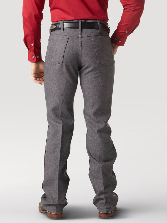 Wrangler Men's Wrancher Dress Jean Heather Gray