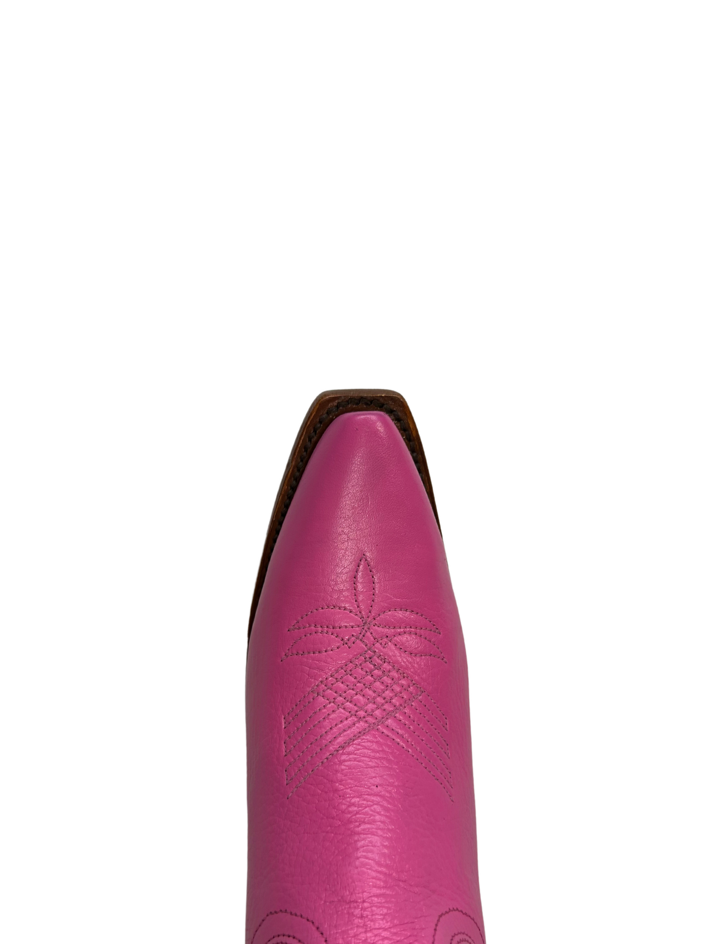 Quincy Barbie Pink Tall Leather Boot