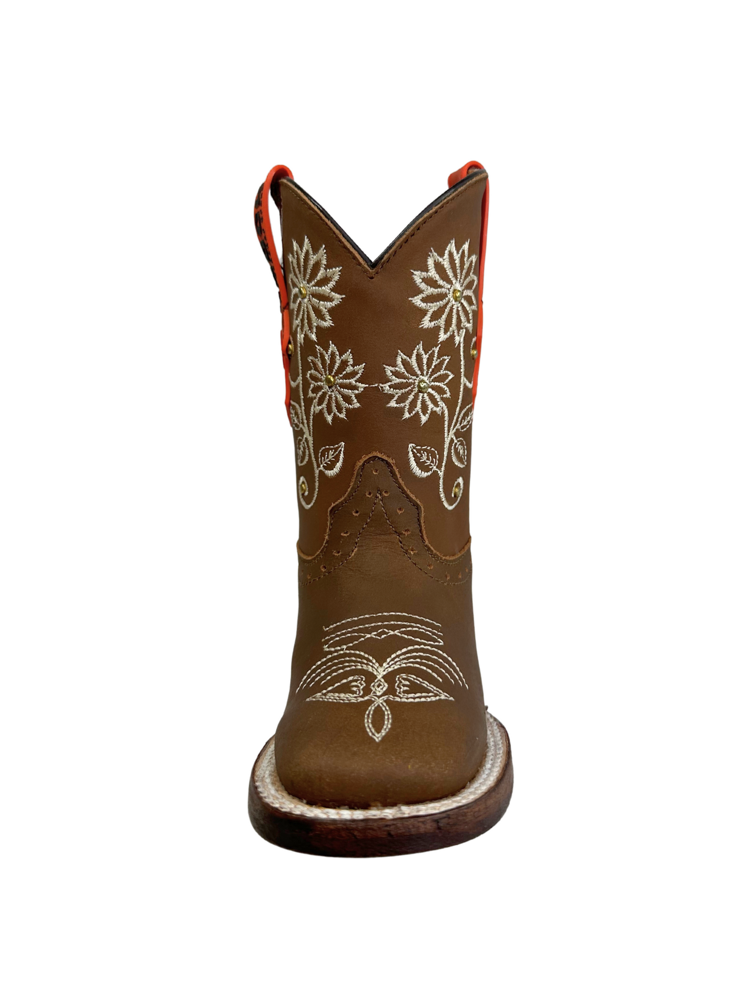 Hooch Girl's Tan Floral Beaded Boot