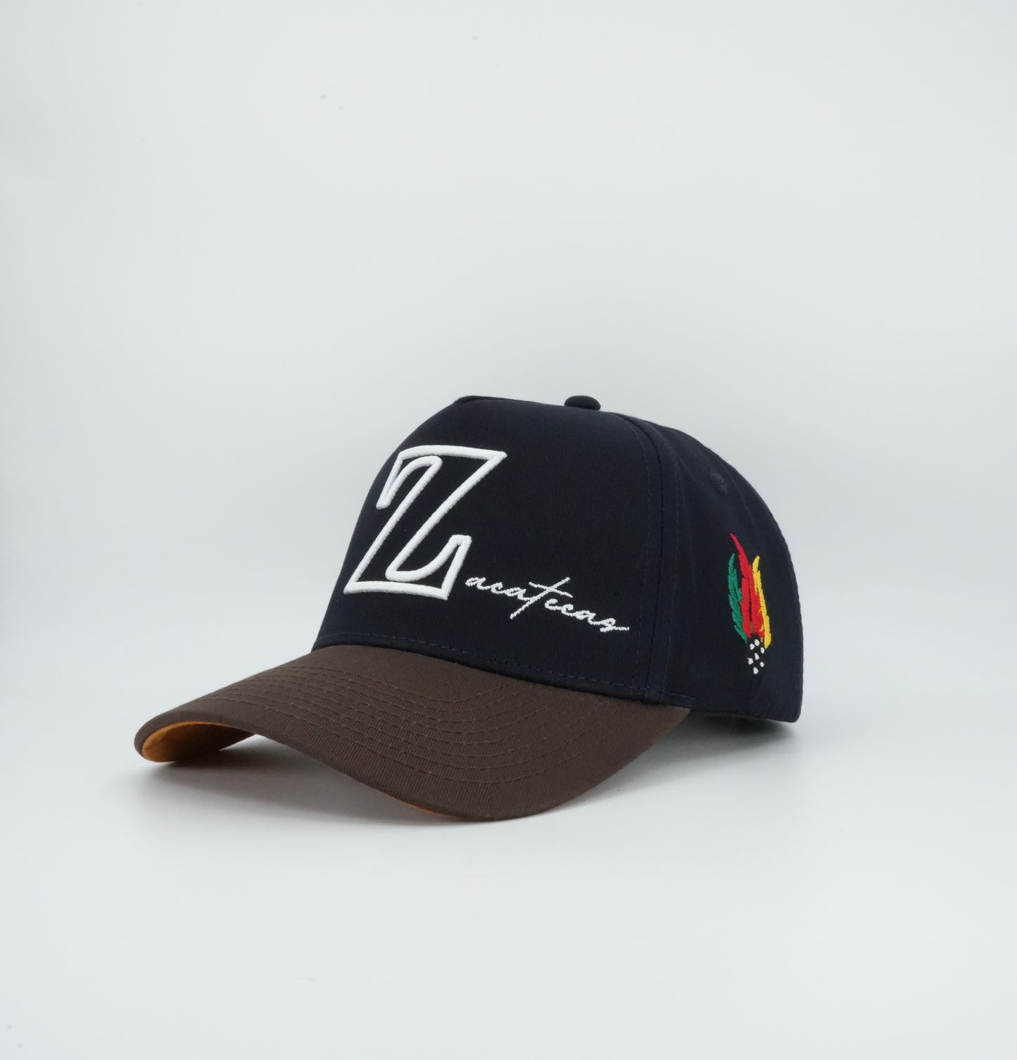 45 Letter Trucker Cap Navy-Chocolate