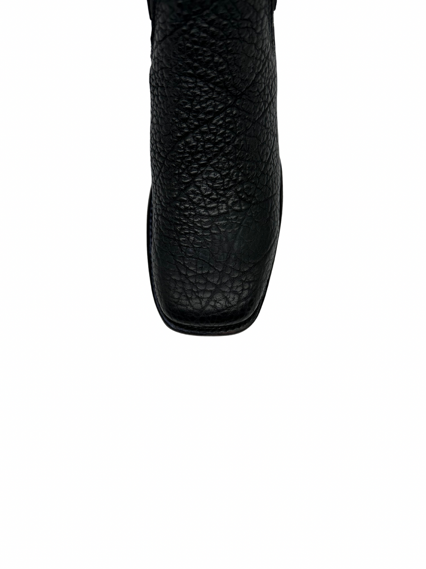 Vestigium Men’s Bison Black Square Toe Short Boot
