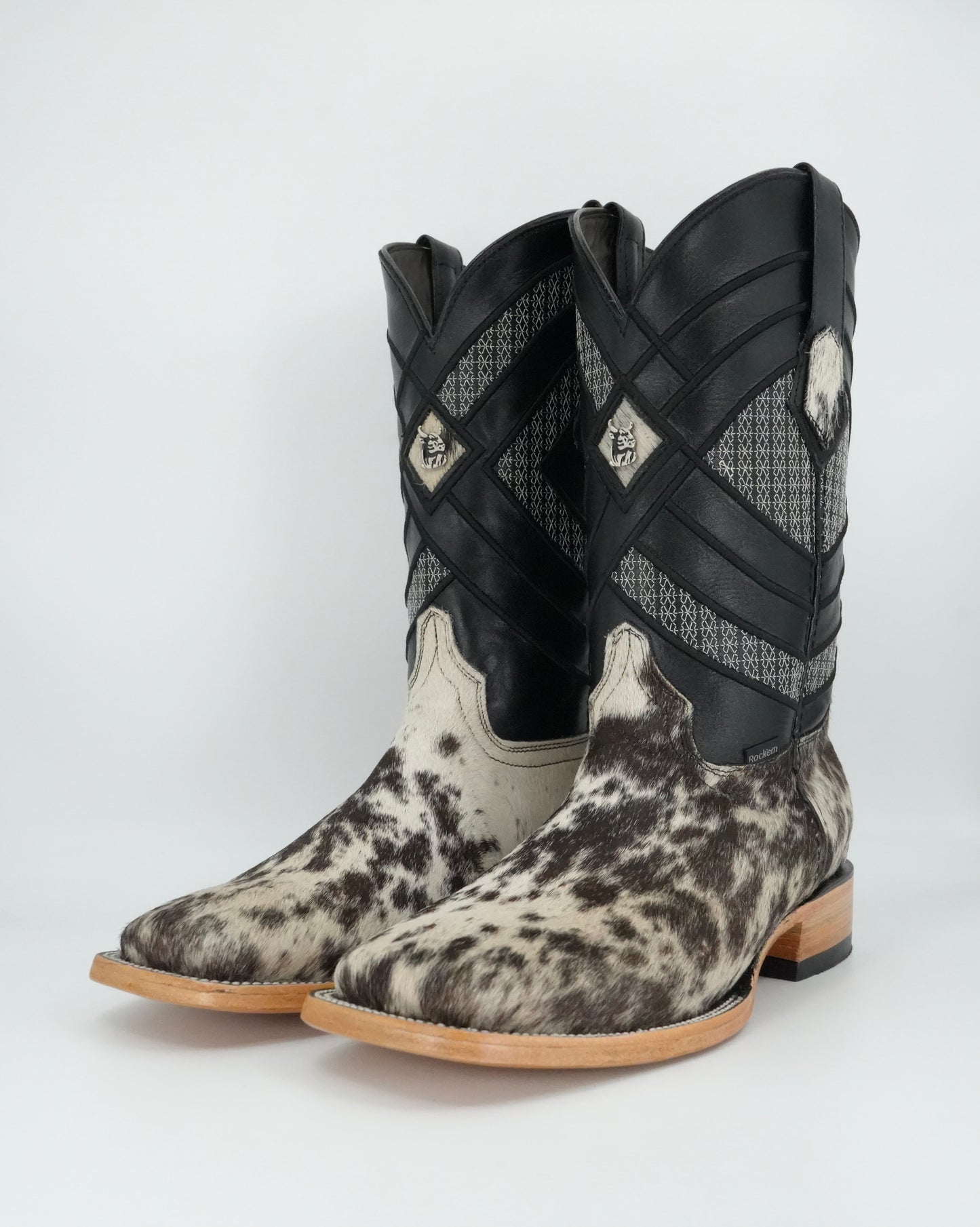 Rock'em Men's Cow Hair Boots Size 8.5 *AS SEEN ON IMAGE*