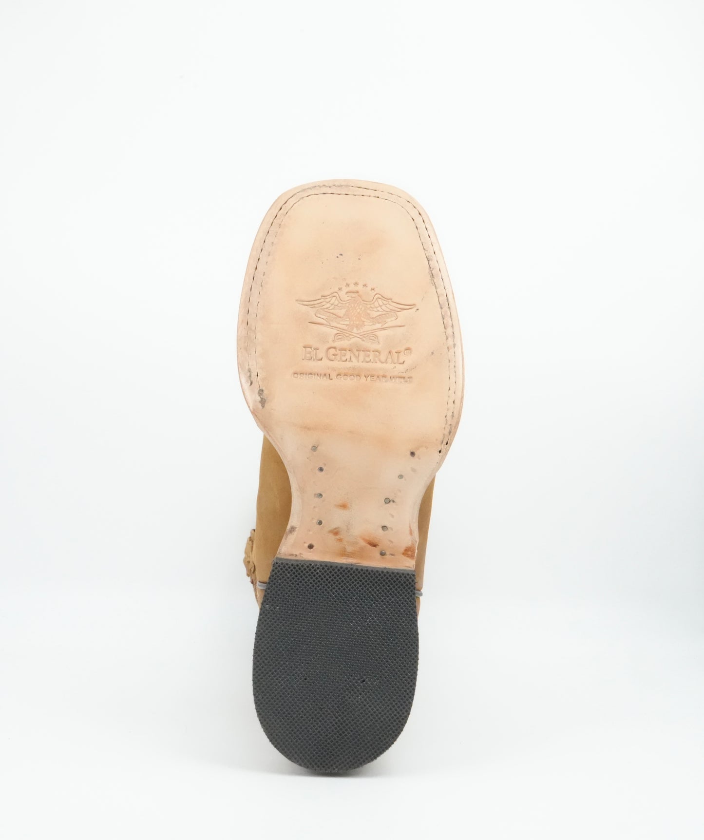 El General Women's Nobuck Honey Floral Boot