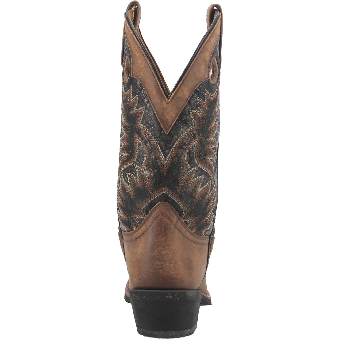 Laredo Men’s Tan Crazy Leather Rubber Sole Boot