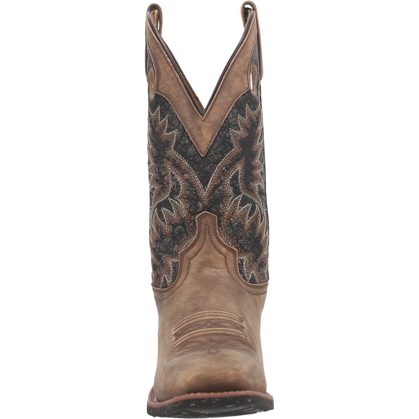 Laredo Men’s Tan Crazy Leather Rubber Sole Boot