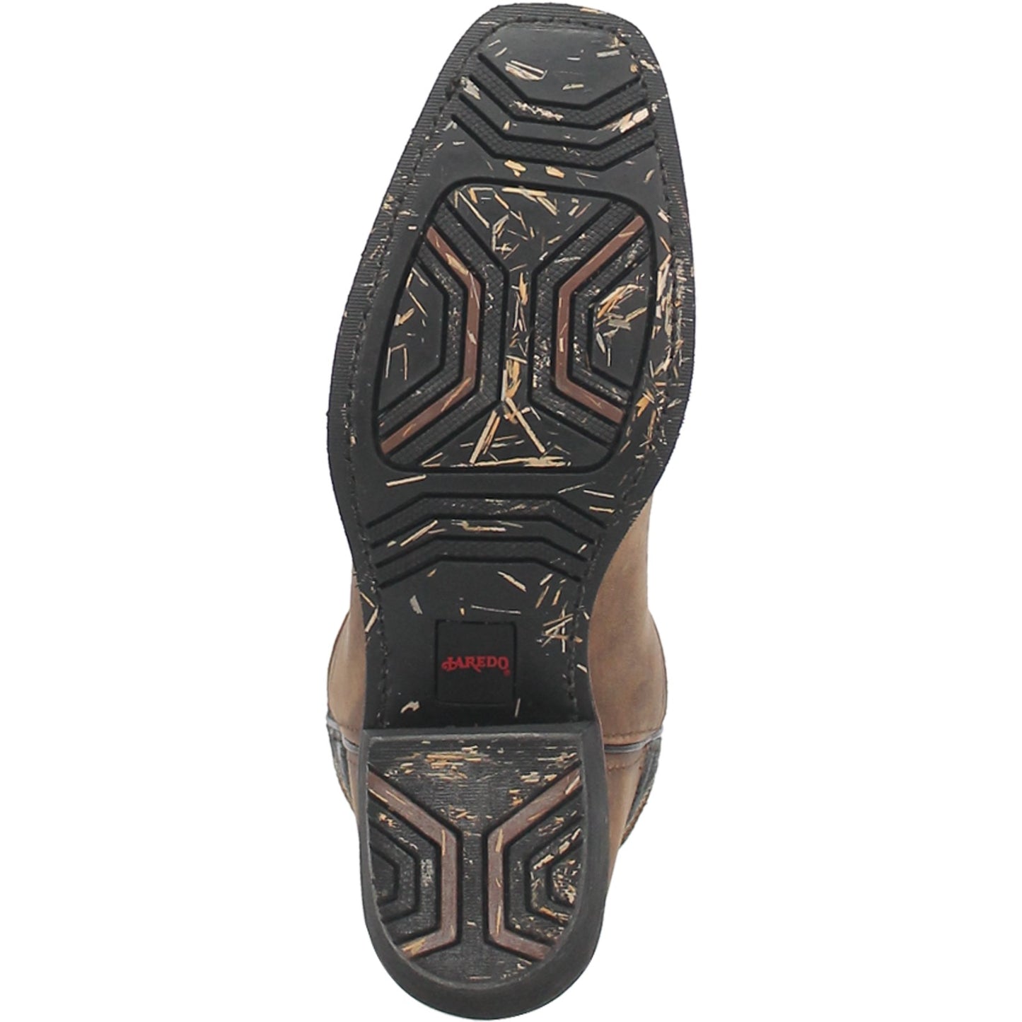 Laredo Men’s Tan Crazy Leather Rubber Sole Boot