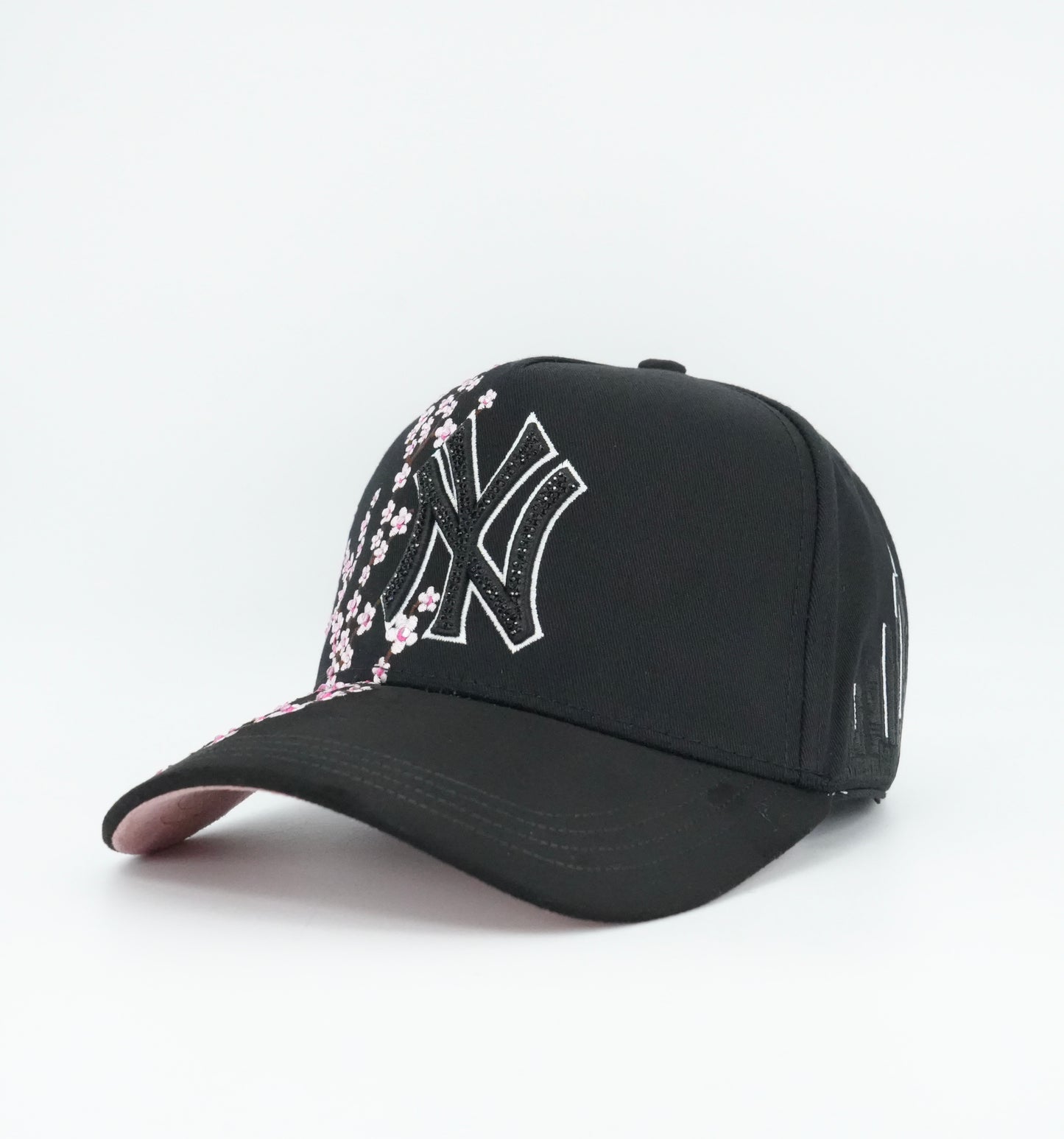 Kevin Hats NY Cherry Blossom Bling Cap