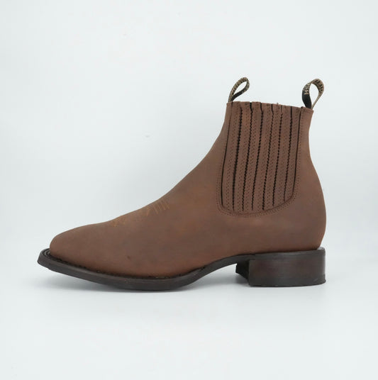 Goldrush Men’s Crazy Brown Leather Short Boot