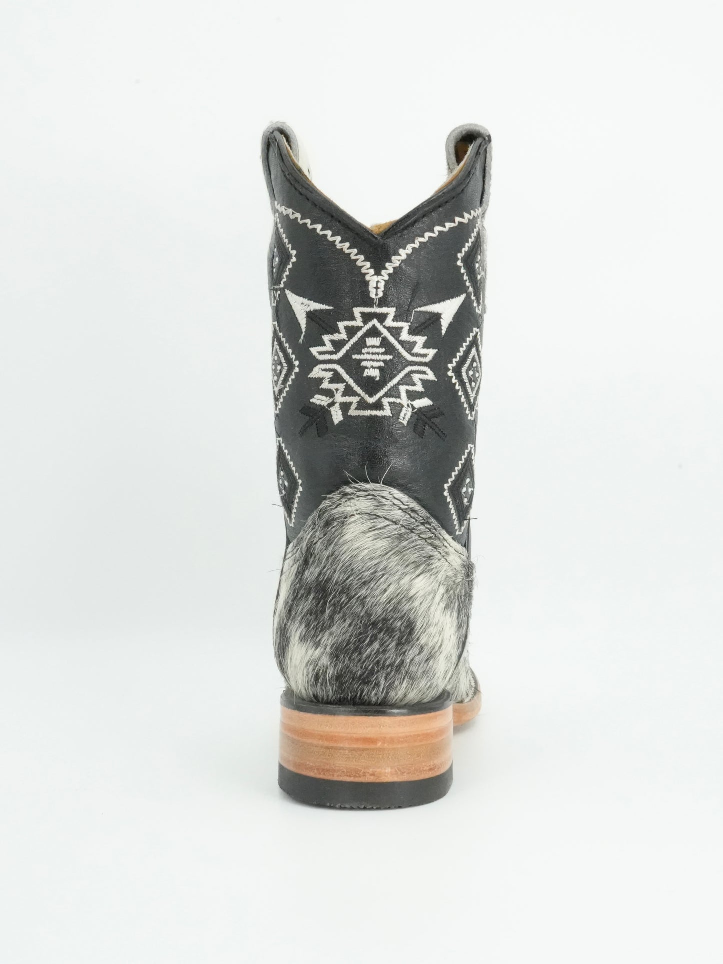 Rock'em Kid's Cow Hair Black/White Boots Size: 11 US / 18 MEX *AS SEEN ON IMAGE*