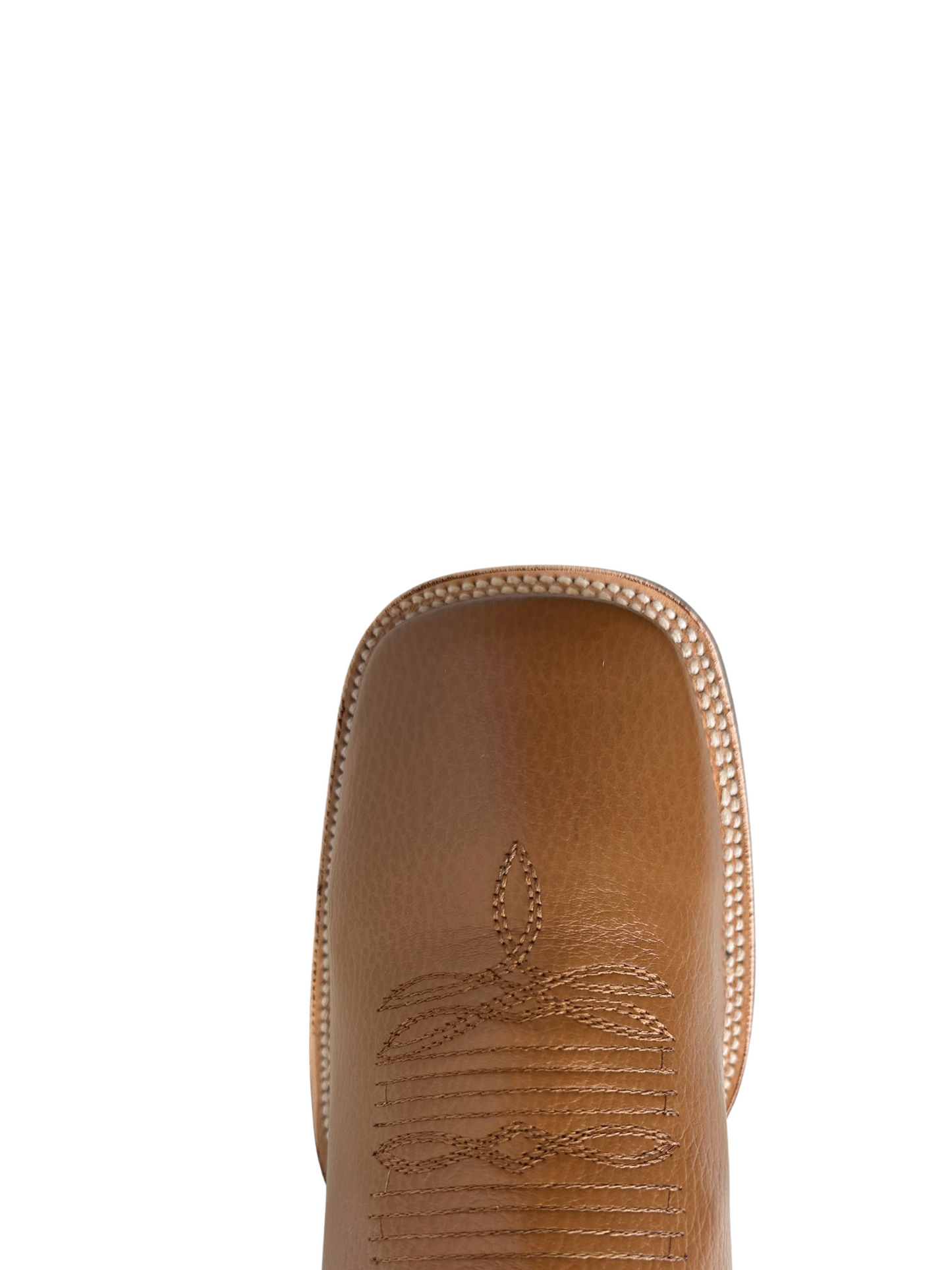 Los Angeles Honey Leather Square Toe Boot