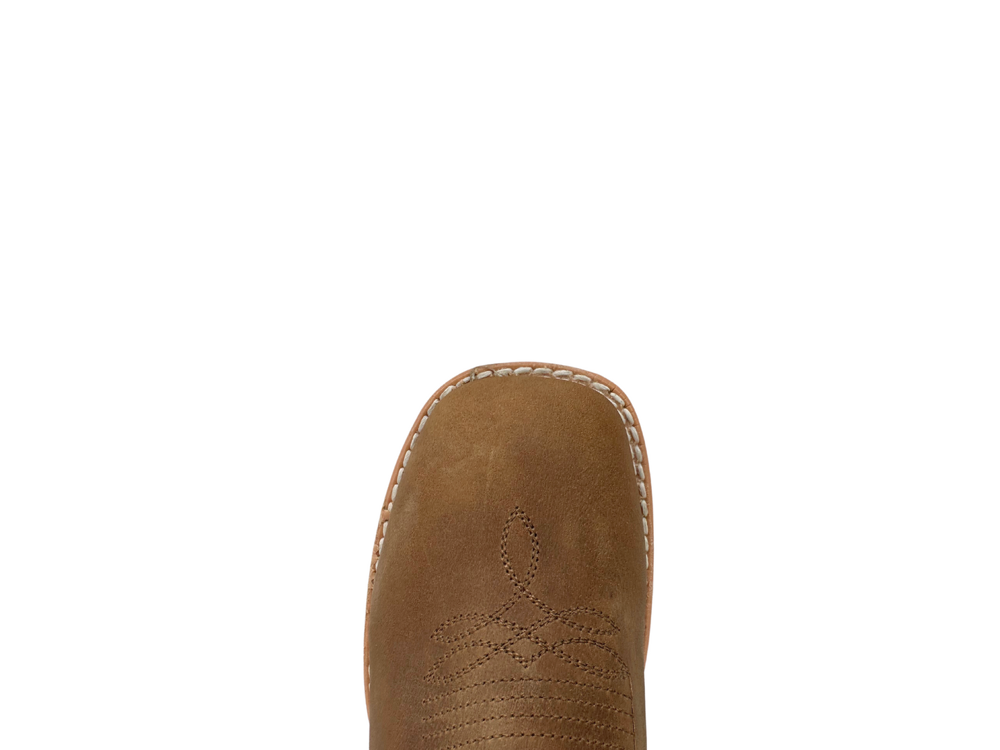Black Stone Kid's Tan Yellow Stitched Boots