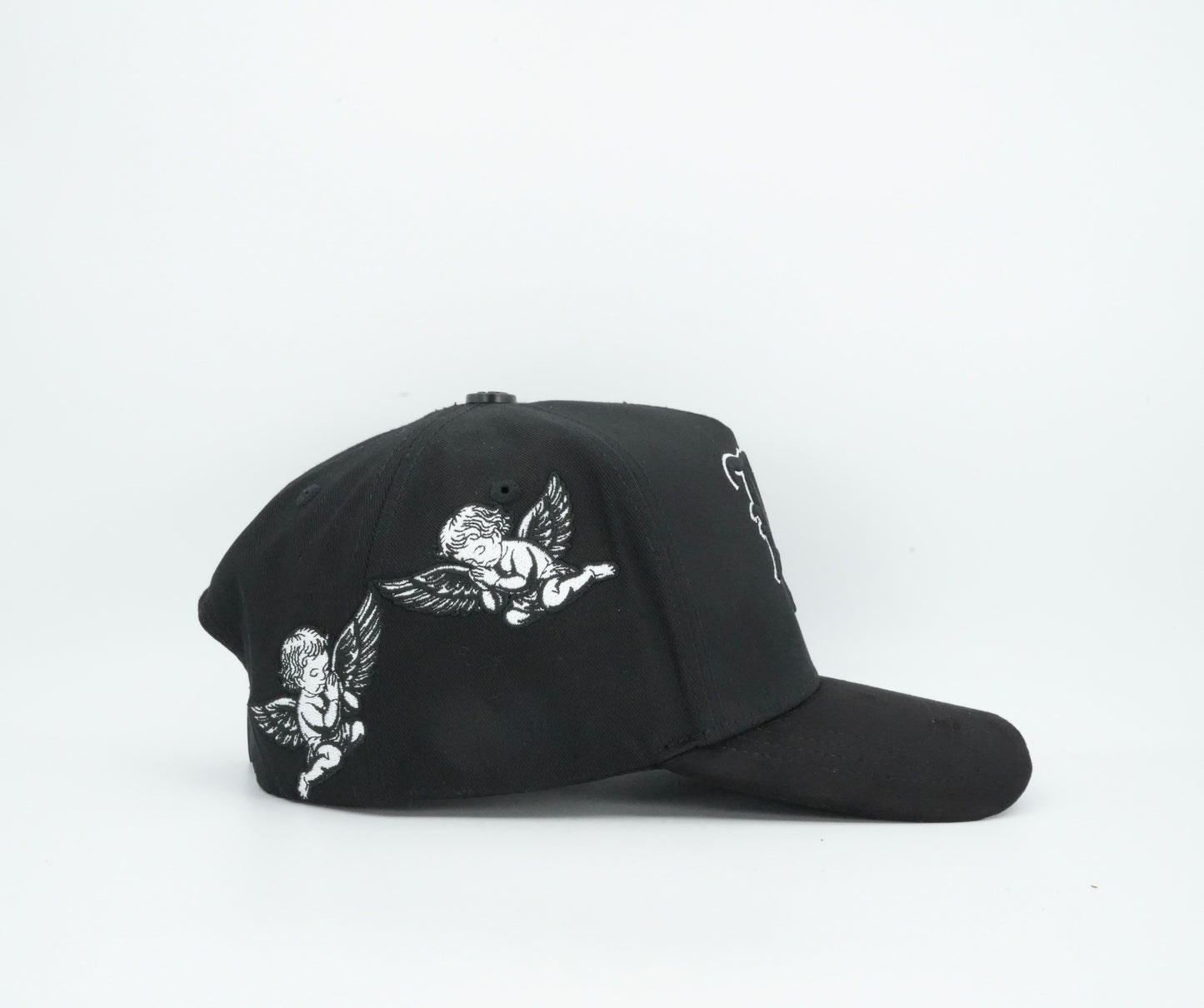 LA Office Hats Los Angeles Black Cap