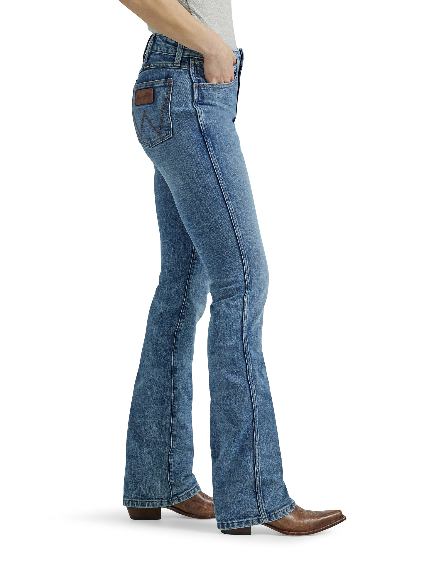 Wrangler Women's Retro Bailey High Rise Bootcut Jean Georgia